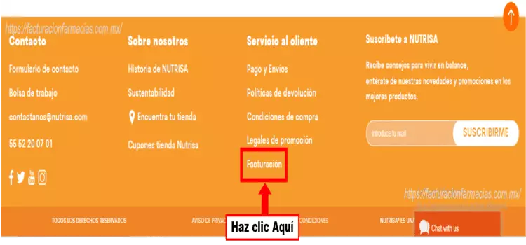 facturacion en nutrisa 1