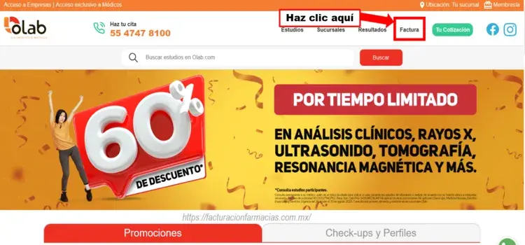 Facturación en Olab