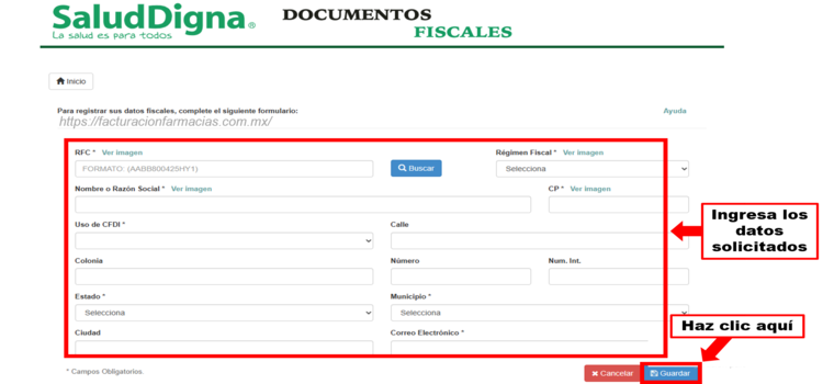 Facturación en Salud Digna